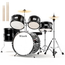Kids Drum Set 5-Piece 16 Beginner to Pro Drum Kit with Poplar Shells picture