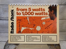 VTG 1974 Original Radio Shack From 5 Watts to 1000 Watts Ham Radio Book 62-2056 picture