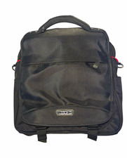 MOBIL IT Laptop Briefcase Business Bag Black Ballistic Nylon Multiple Bag picture