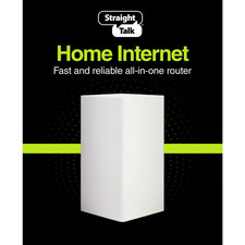 Straight Talk Home Internet Router 5G-LTE, White - Home Internet Prepaid Service picture