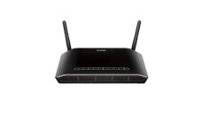 D-Link DSL-2750B Wireless N300 High Speed Internet ADSL2+ Modem Router - Black picture