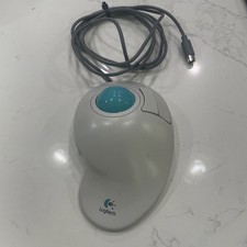 Logitech Trackball Mouse Trackman Vista T-Cg10 Vintage Used picture