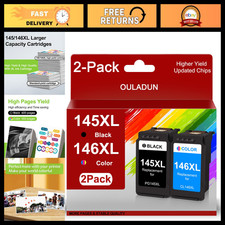 High Yield Ink Cartridges Combo Pack - Black & Color Replacement for Canon PIXMA picture