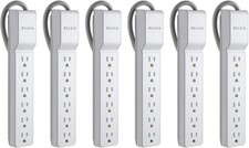 Belkin 6-Outlet Surge Protector Power Strip, 1080 Joules, 6ft Cord, 360 Rotating picture