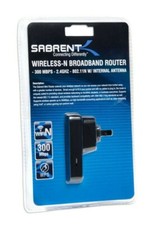 Sabrent Wi-Fi Range Extender 300mbps 2.4GHZ 801.11N Multifunction Mini Router picture