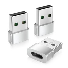 Basesailor for iPhone 17 16 Car Charger Adapter 3Pack,USB Male to USB C Female A picture