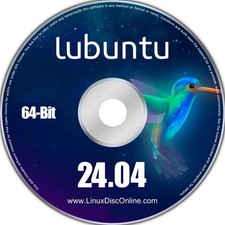 Lubuntu 24.04 Linux 64-bit Linux Live Install DVD PC Mac Revive your old PC NEW picture