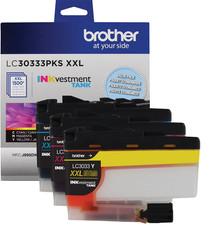 New Genuine Brother LC3033XXL Cyan Magenta Yellow 3PK Ink Cartridges 2026 picture