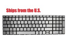 For HP Envy 17t-bw000 US Silver Keyboard New Original Backlit picture