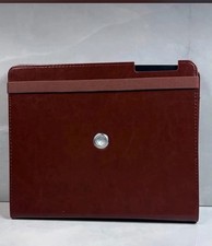 E NET-CASE Brown Case for 11” Kindle Scribe 2025 Rotating Stand Pen Holder picture