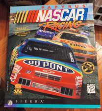 New 1996 Papyrus NASCAR Racing Sierra PC Game PRE OWNED picture