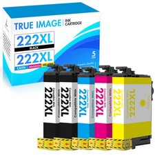 5PK 222XL Replacement Ink Cartridge for Epson T222XL for Expression Home XP-5200 picture