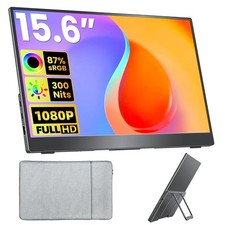Portable Monitor 15.6 inch FHD 87% sRGB 60Hz IPS HDR HDMI USB-C Travel Monito... picture