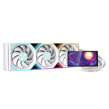 Jungle Leopard Pro Flow 360 Aio Liquid Cpu Cooler Lcd Screen Argb Fans 360mm picture
