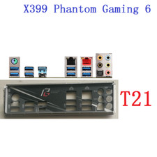 X399 Phantom Gaming 6 FOR ASRock IO I/O SHIELD Back Plate BackPlate picture