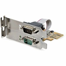 StarTech 2-Port PCI Express Serial Card, Dual Port PCIe to RS232 (DB9) Serial picture