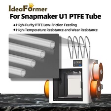 For Snapmaker U1 PTFE Tube 6mm OD 650mm Wear-Resistant Flexible Filament Guide picture