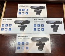 (4) Walfront HD 1080P Web Camera-S3 USB 2.0, 360° Rotation, Clear Sound, Black picture