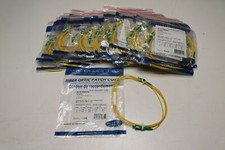 50x Lot 3m 10' Fiber Optic Patch Cable Singlemode Simplex Fiber OFNR LC/APC picture