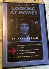 SECOND EDITION LOOKING AT MOVIES: AN INTRODUCTION TO FILM 2 NEW DVD SET OPEN BOX picture