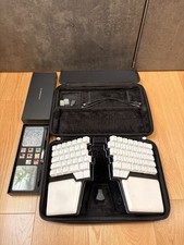 Dygma Raise 1st Gen Ergo Split Keyboard + Hard Case + Tenting & Enhancement kit picture