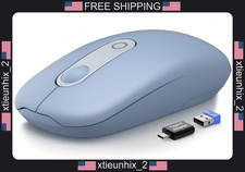 Wireless Mouse for Laptop, Compact, Quiet, USB-C Adapter Included picture