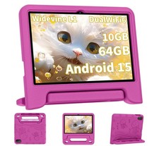 COLORROOM 2026 Upgraded Android 15 Tablet, 10inch Kids Tablet, Octa-core CPU,... picture