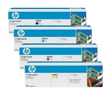 Genuine 4 x HP CM6030 CM6040f Printer Toner CB380A CB381A CB382A CB383A picture