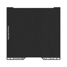 Double-Sided Black Textured PEI Build Plate for 3D Printers 355x346mm - Durable picture
