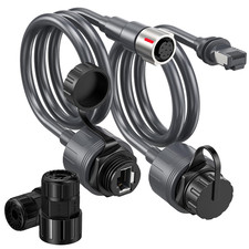 Starlink Gen 3 Ethernet Adapter, 1FT Waterproof RJ45 Coupler,2-Pack picture