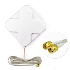 35dBi Wallhang Antenna,SMA Male Connector for 4G LTE Cell Phone Signal  picture