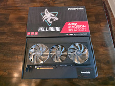 PowerColor HellHound AMD Radeon RX 6700 XT 12GB - Excellent Condition picture