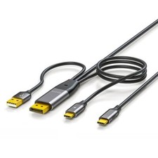 Displayport/HDMI to USB C Cable 4k@60hz with USB Power Support Touch Display picture