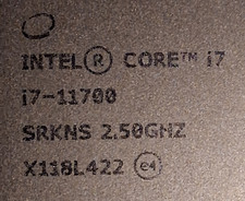 Intel core i7-11700 CPU picture
