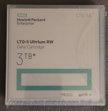 HP Enterprise LTO-5 Ultrium RW Rewritable Data Cartridge 3TB -  picture