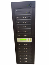 Standalone CD/DVD Duplicator Tower 1-11 Target DVD Read/Write Black 512MB picture