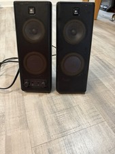 Logitech X-140 Computer Speakers 2.0 Stereo Powered Wired 3.5mm Pair Working picture