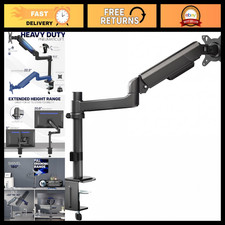 Heavy Duty Articulating Pneumatic Desk Mount for 17-40
