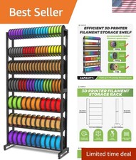 3D Printer Filament Storage Rack, Heavy-Duty 7-Tier Organizer for 3D Printing... picture