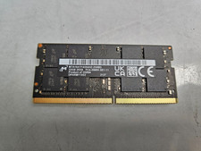 Micron 32GB 2RX8 PC4-2666V Laptop RAM SODIMM MTA16ATF4G64HZ-2G6B3 picture