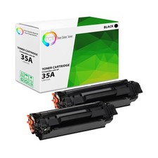 TCT 2 Black CB435A 35A Laser Toner Cartridges For HP LaserJet P1005 P1006 picture