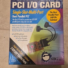 SIIG JJ-P20012 IO1878 V2.0 PARALLEL PCI CARD ADAPTER picture
