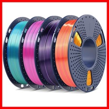 Elegant 250G Silk Dual Color PLA Filament - Vibrant Colors for Creative Designs picture