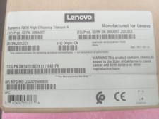 Lenovo 00KA097 Lenovo High Efficiency 750W Power Supply .94Y8186 picture