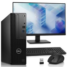 Dell 3440 Desktop PC i5-10th 32GB 1TB SSD 500GB HDD 24” LED KB&M Wi-FI Window 11 picture