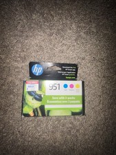 HP 951 Cyan, Magenta, Yellow Ink Cartridges, Pack Of 3 picture
