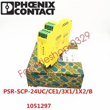 1pcs Phoenix Safety Relay PSR-SCP-24UC/CE1/3X1/1X2/B Order No.1051297 DHL/FedEx picture