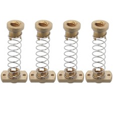 4 Pack CR10 Z Axis T8 Anti Backlash Spring Loaded Nut Elimination Gap Brass N... picture