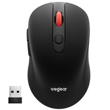 wegear USB Wireless Mouse for Laptop PC Mac, 2.4GHz Cordless Mouse with 6 Button picture