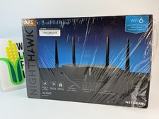 NETGEAR Nighthawk AX5 AX3600 RAX41 4 Port 5-Stream WiFi 6 Router (NEW/SEALED) picture